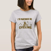 Grappige fietscitaten t-shirt (Voorkant)