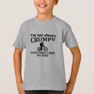 Grappige fietscitaten t-shirt