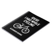 Grappige Fietsen Notitieboek (Linkerzijde)