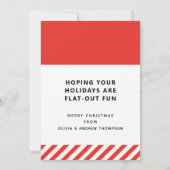 Grappige Fietser Fietsen Vakantie Kaart (Achterkant)