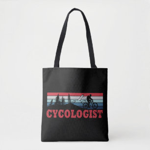 Grappige fietspensioen - Cycologist Tote Bag