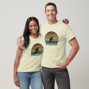 Grappige fietspensioen - Vintage Cycologist T-shirt