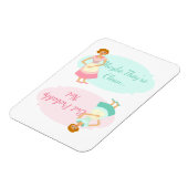 Grappige Fifties Huisvrouw Vaatwasser Magnet Magneet (Linkerzijde)