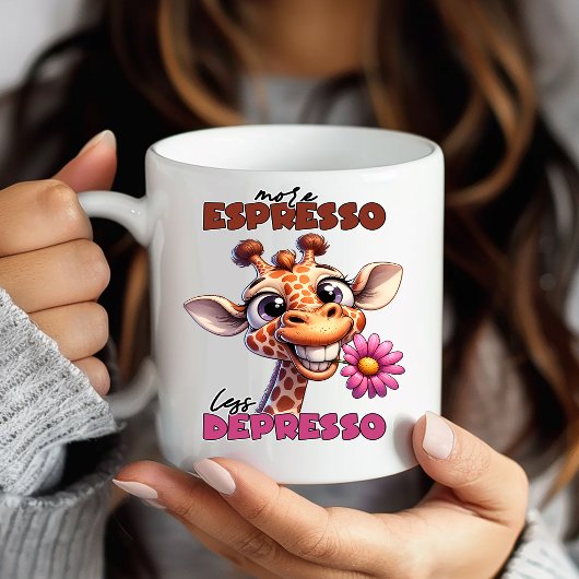 Grappige Fijne Giraffe Koffiemok Grappig Mok