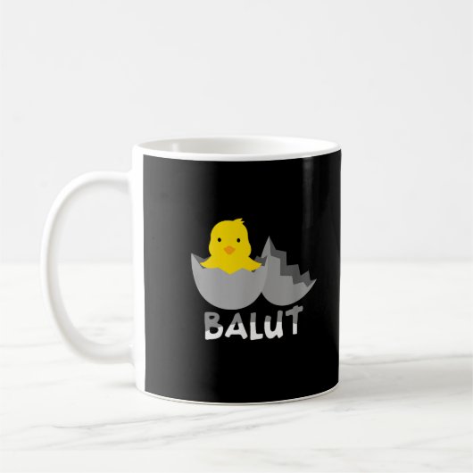 Grappige Filipijnse Balut Koffiemok (Links)