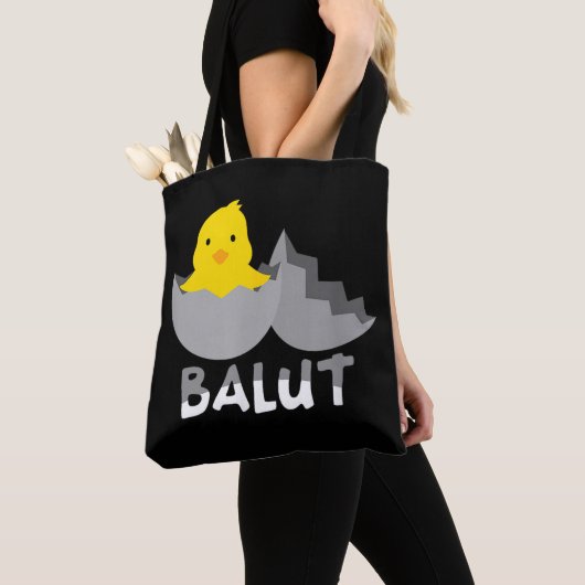 Grappige Filipijnse Balut Tote Bag (Dichtbij)