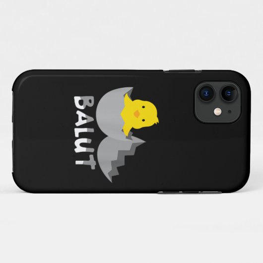 Grappige Filippijnse Balut Case-Mate iPhone Case (Achterkant (horizontaal))