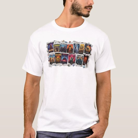 Grappige filmfolderparodie T-shirt   (Voorkant)