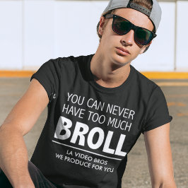 Grappige filmproducent Videograaf Filmmaker Joke T-shirt