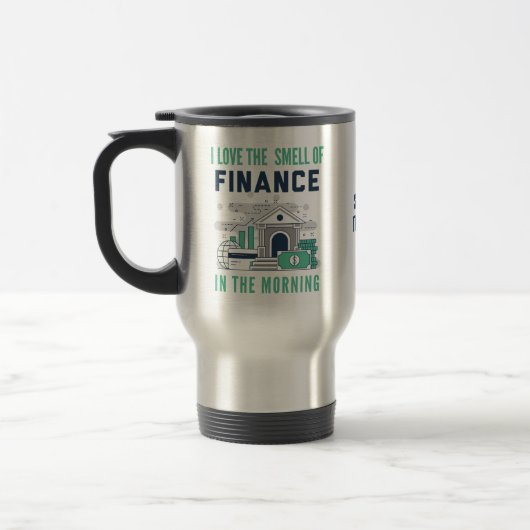 Grappige Finance Reisbeker (Links)