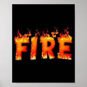 Grappige Fire And Ice Kostuum Halloween 2024 Famil Poster