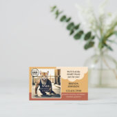 Grappige Fitness Gezondheid Personal Trainer Visitekaartje (Staand voorkant)