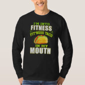 Grappige Fitness Taco Foodie Mexicaanse Food Gym F T-shirt (Voorkant)