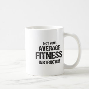 Grappige fitnessinstructeur workout fitness cadeau koffiemok