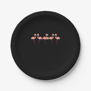 Grappige Flamingo Bachelor Party Cocktail Liefhebb Papieren Bordje