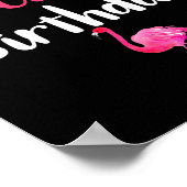 Grappige Flamingo Citaat Het Is Mijn Kuterende Ver Poster (Hoek)