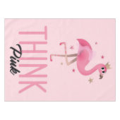 Grappige Flamingo liefhebbers | Schattigee Flaming Tafelkleed (Voorkant (Horizontaal))