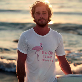 Grappige Flamingo Liefhebbers T-shirt