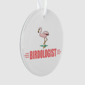 Grappige Flamingo Ornament (voorkant)