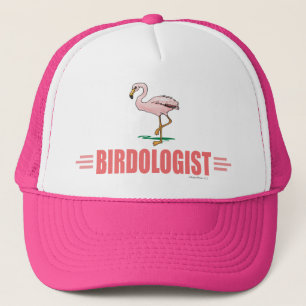 Grappige Flamingo Vogelspotten Trucker Pet