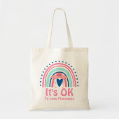 Grappige Flamingoliefhebbers Grappen Tote Bag (Voorkant)