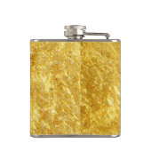 Grappige Flask goud kostuum maken Heupfles (Achterkant)