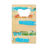 Grappige flesopener creditkaart flessenopener (Achterkant)