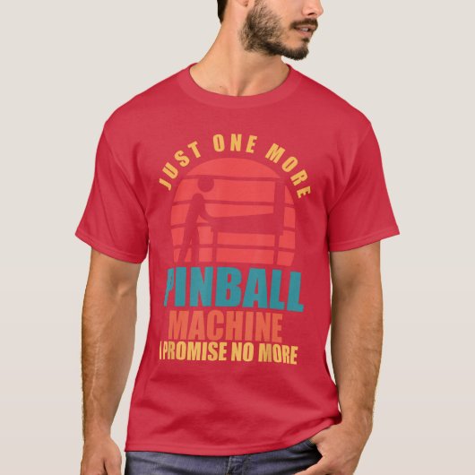 Grappige Flipperkast Speler Flipper Flipperkast Sp T-shirt (Voorkant)