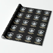 Grappige Flippers Omhoog, Sta Bij De Moedige Pingu Cadeaupapier (Uitgerold)