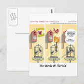 Grappige Florida Stand Your Ground Vogels Briefkaart (Voorkant / Achterkant)