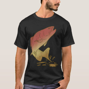 Grappige Fly Fishing Vis Angelen Vissers Hengel Fo T-shirt