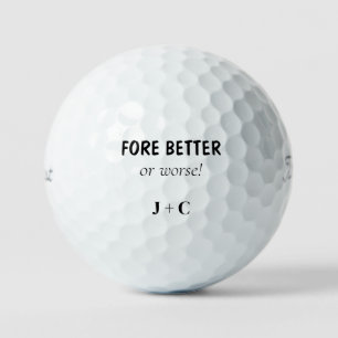 Grappige FORE Beter of Slechter Koppel Titleist Golfballen