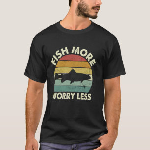 Grappige Forel Vissen Grafisch Mannen Jongens Viss T-shirt