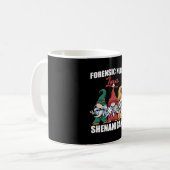Grappige forensische verpleegster St. Patrick's Da Koffiemok (Voorkant links)