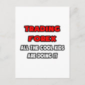 Grappige Forex Trader Shirten en geschenken Briefkaart (Voorkant)