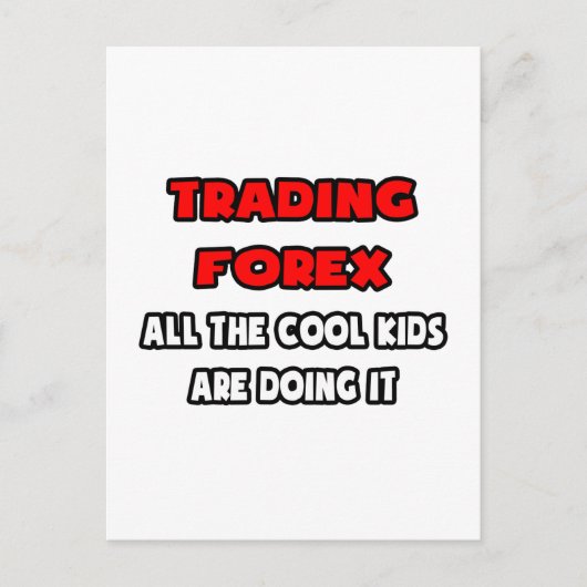Grappige Forex Trader Shirten en geschenken Briefkaart (Voorkant)