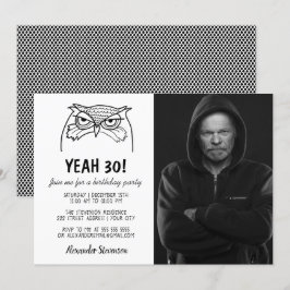 Grappige foto 30e verjaardag kaart