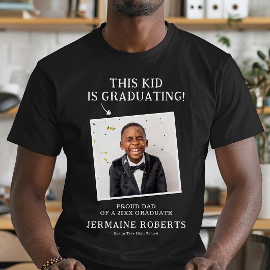 Grappige foto Deze peuter gaat afstuderen Afstuder T-shirt