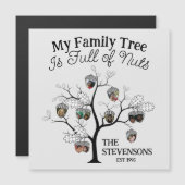 Grappige foto Family Tree is vol met noten kerst (Voorkant / Achterkant)