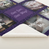 Grappige foto gepersonaliseerde geschenken voor ec sherpa deken (3/4)