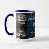 Grappige foto gepersonaliseerde geschenken voor ma mok (Links)