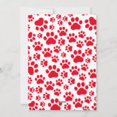 Grappige foto van hondenliefhebber met Kerstmis Cr Feestdagenkaart (Achterkant)