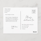 Grappige foto | Vrolijke Kerstmis Opa Oma Briefkaart (Achterkant)