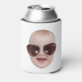 grappige fotocadeaus grappige verjaardagsfavoriete blikjeskoeler (Blikje Achterkant)