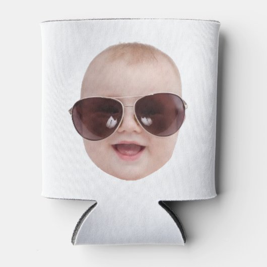 grappige fotocadeaus grappige verjaardagsfeestjes, blikjeskoeler (Voorkant)