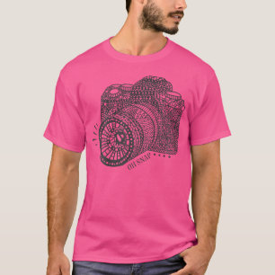 Grappige Fotograaf Camera Nieuwigheid Cadeau Fotog T-shirt