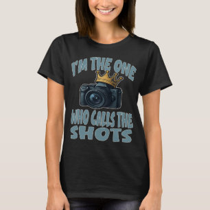 Grappige fotograaf, ik ben degene die het schot ro t-shirt