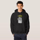 Grappige Fotograaf Kat Fotografie Camera Hoodie (Voorkant volledig)
