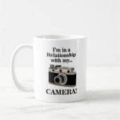 Grappige Fotograaf met Vintage Camera Koffiemok (Links)