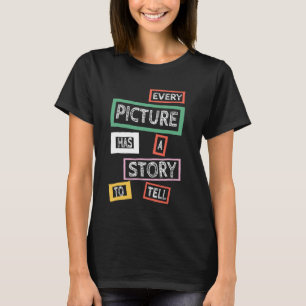 Grappige fotograaf t shirten Schattige Fotografie T-shirt
